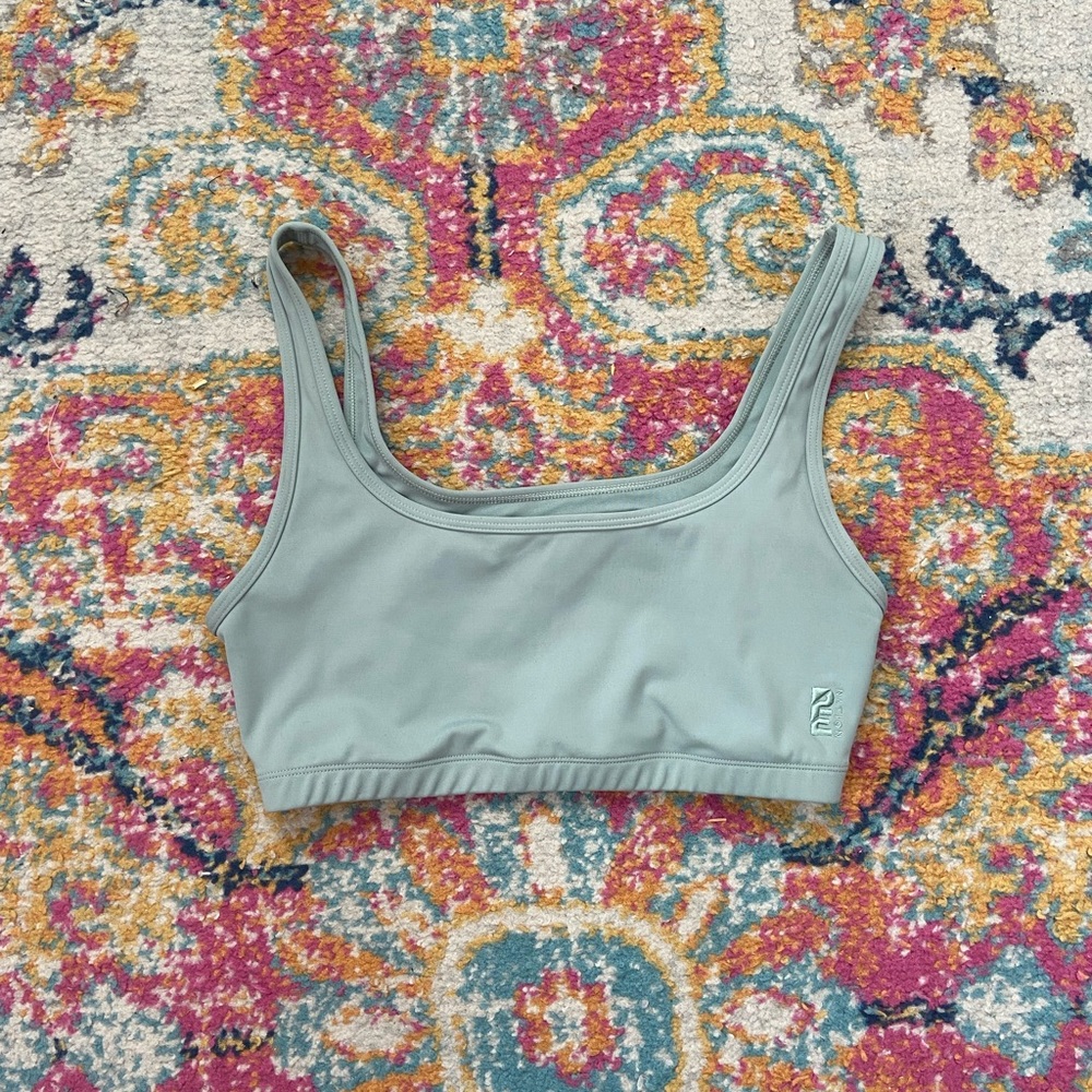 pe nation Women's Sage Green Sports Bra